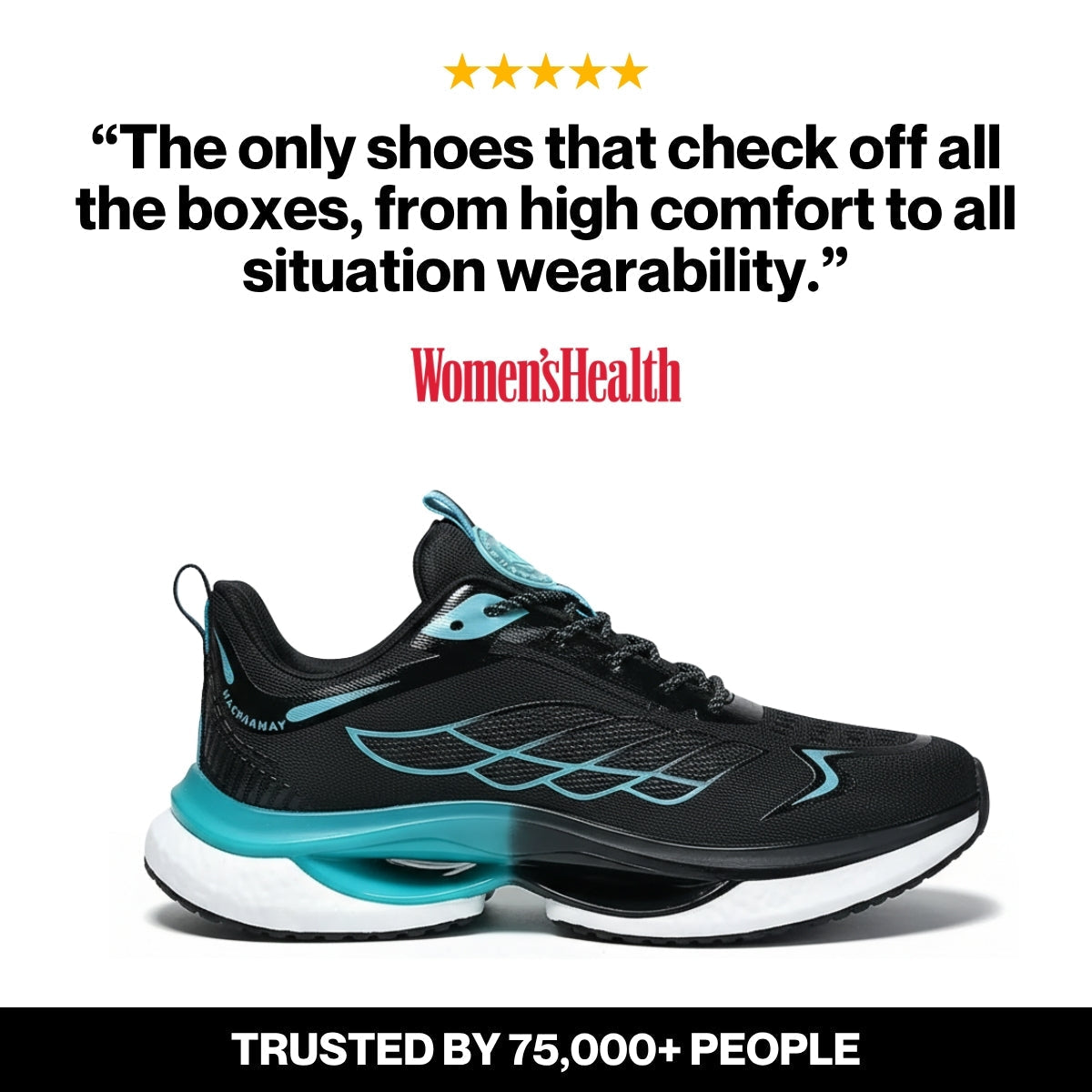 Aerion Hands-Free Supportive Walking Shoes – Flexible Everyday Shoes
