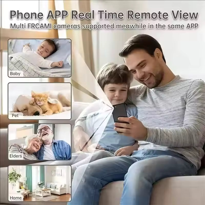 WiFi Mini Camera + BlackStone Electric Shaver Combo