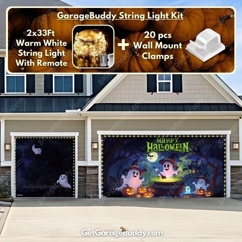 GarageBuddy Halloween Garage Door Covers