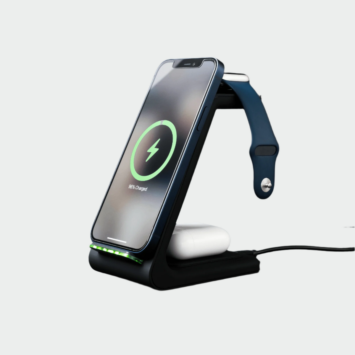 Fast Wireless Charger Dock with Multi‑Device Support