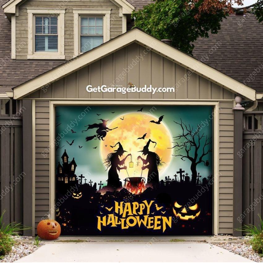 GarageBuddy Halloween Garage Door Covers