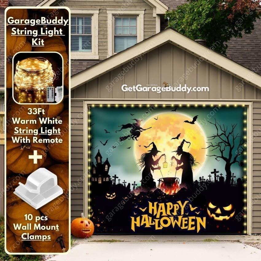 GarageBuddy Halloween Garage Door Covers
