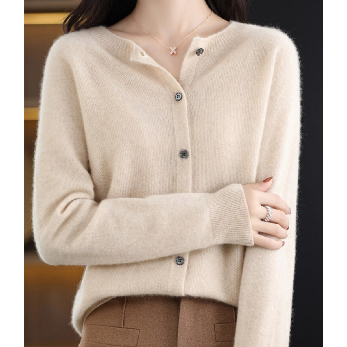 Chic Und Stil | Cashmere Cardigan for Women