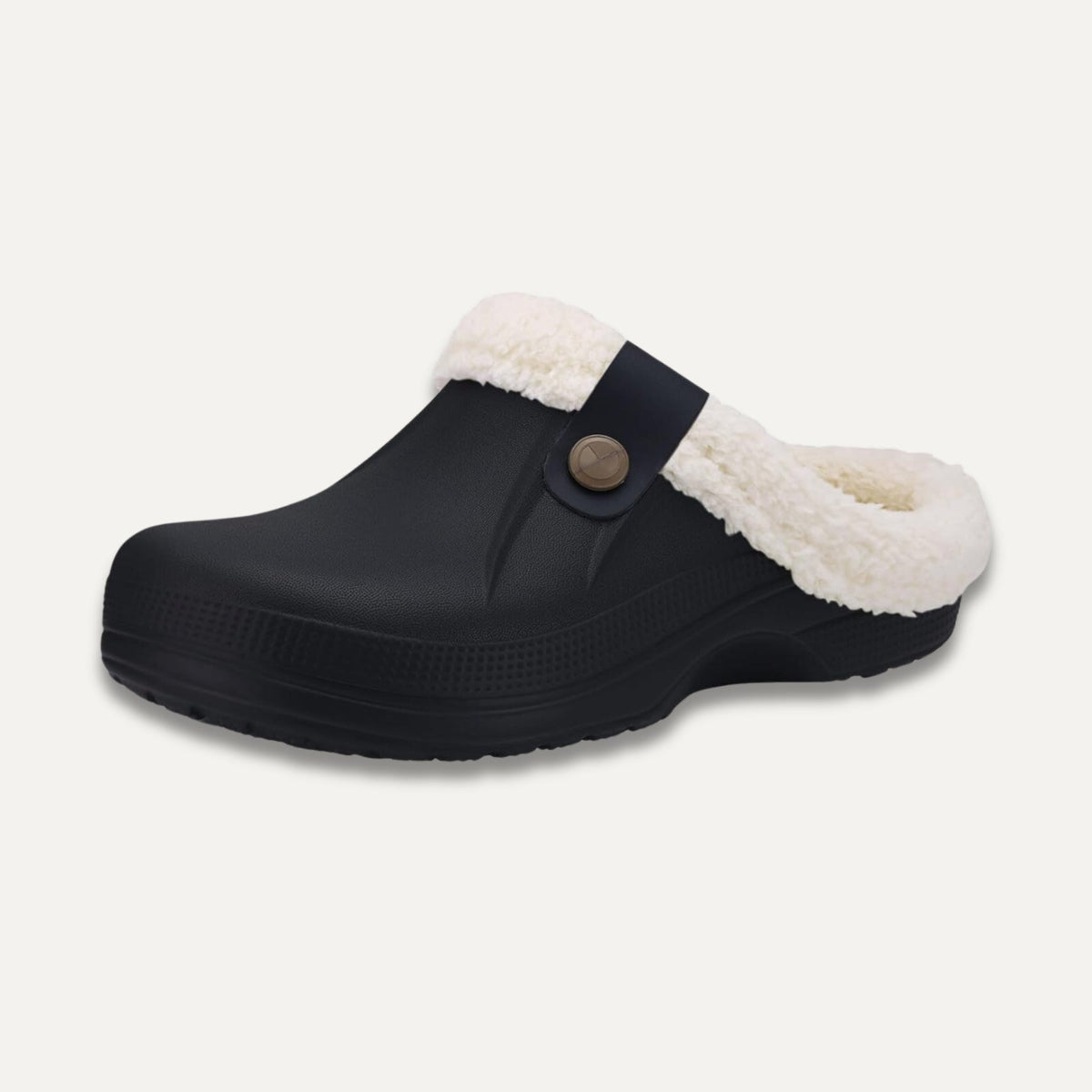 Arlo Fuzzy Comfort Clog Mules – Warm Non-Slip Slip-On
