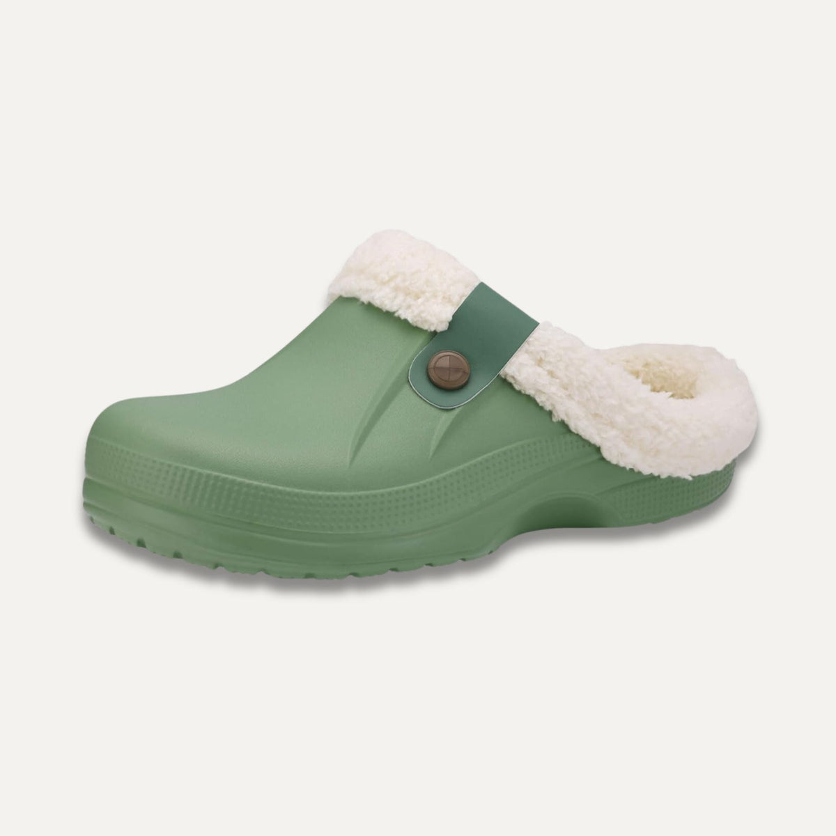Arlo Fuzzy Comfort Clog Mules – Warm Non-Slip Slip-On