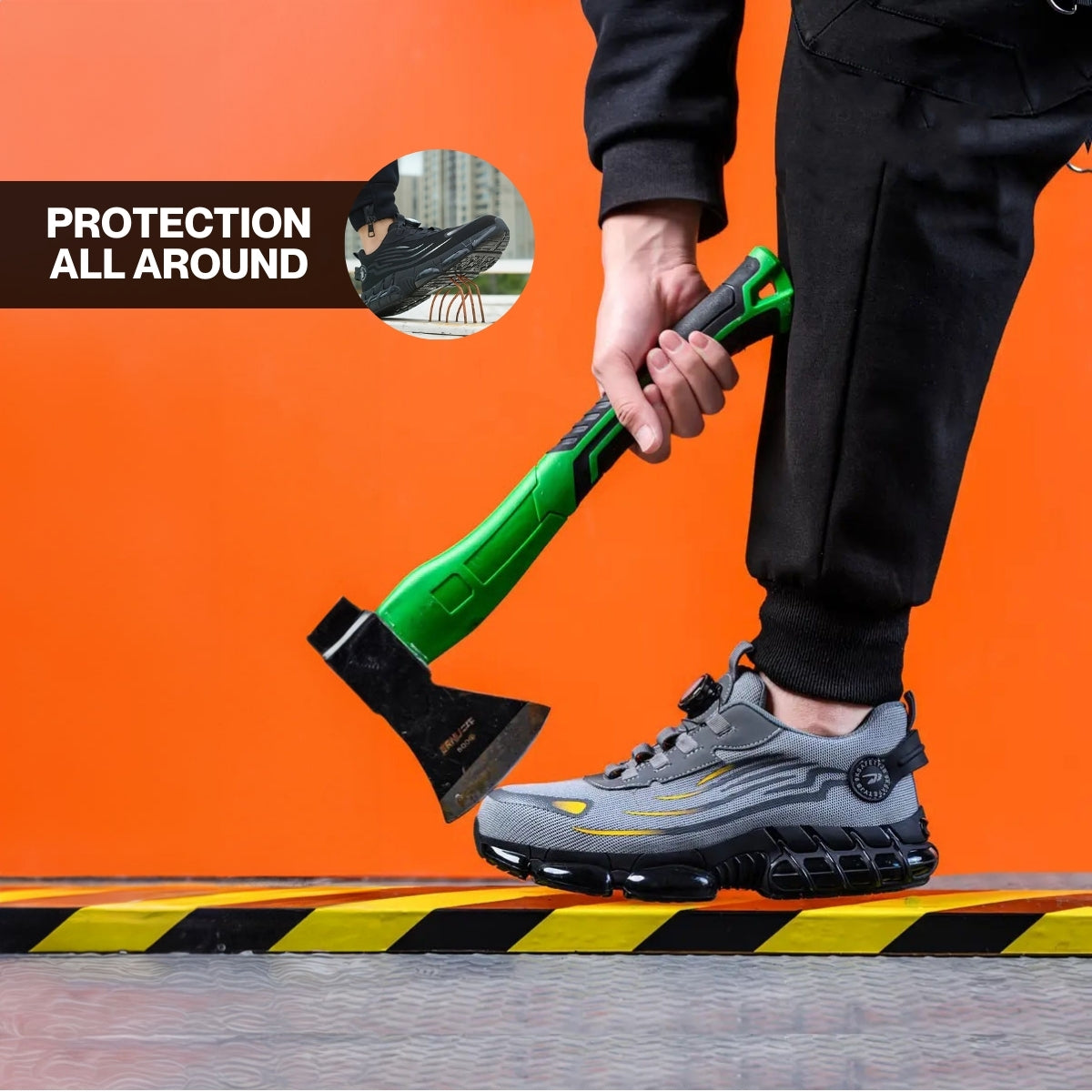 Axon Protective Steel Toe Sneakers – Work Safety
