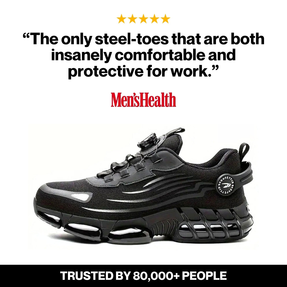 Axon Protective Steel Toe Sneakers – Durable Workwear