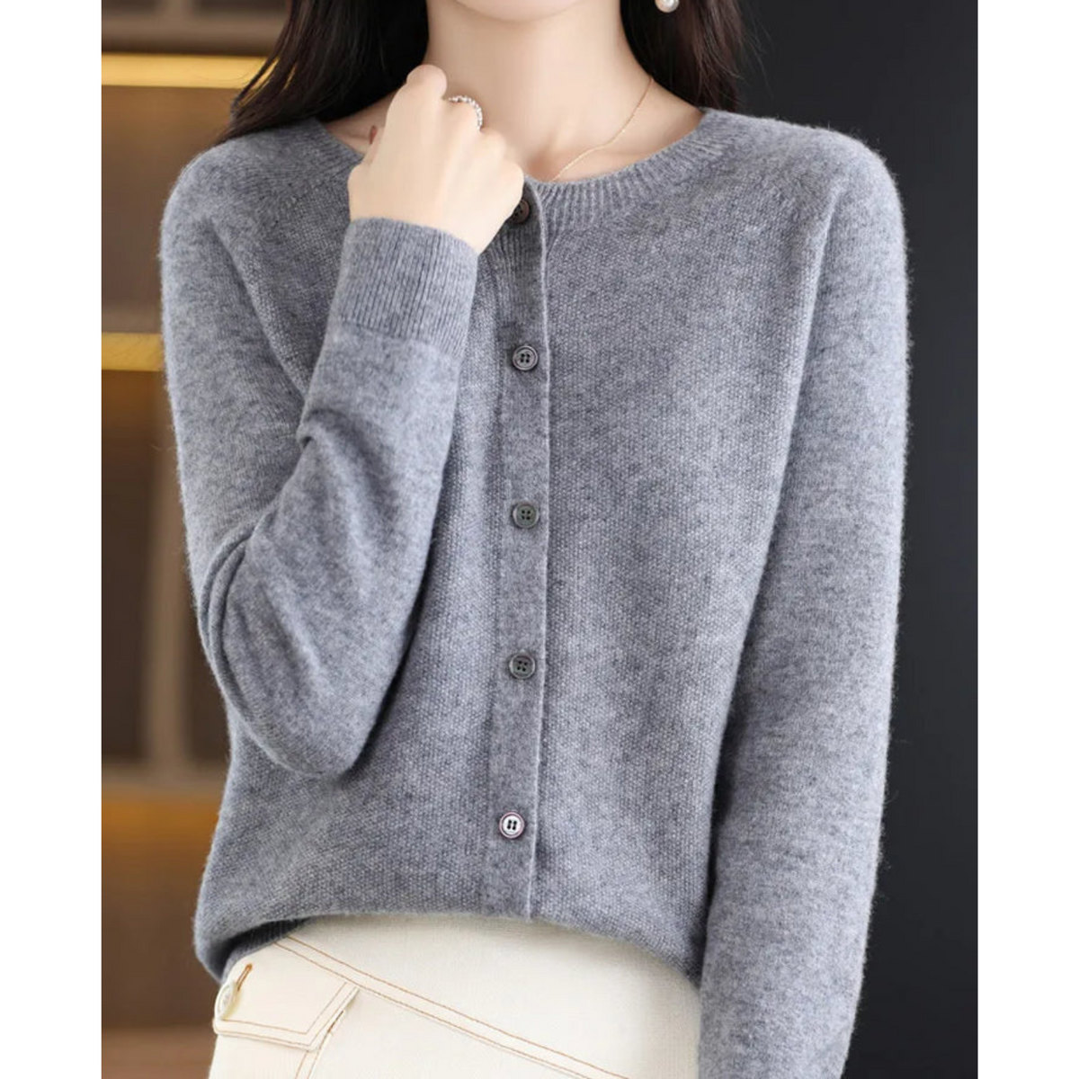 Chic Und Stil | Cashmere Cardigan for Women
