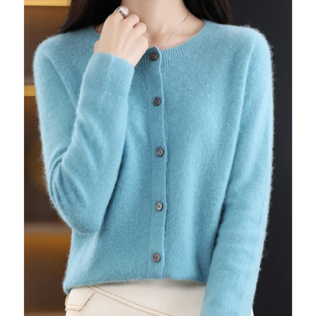 Chic Und Stil | Cashmere Cardigan for Women
