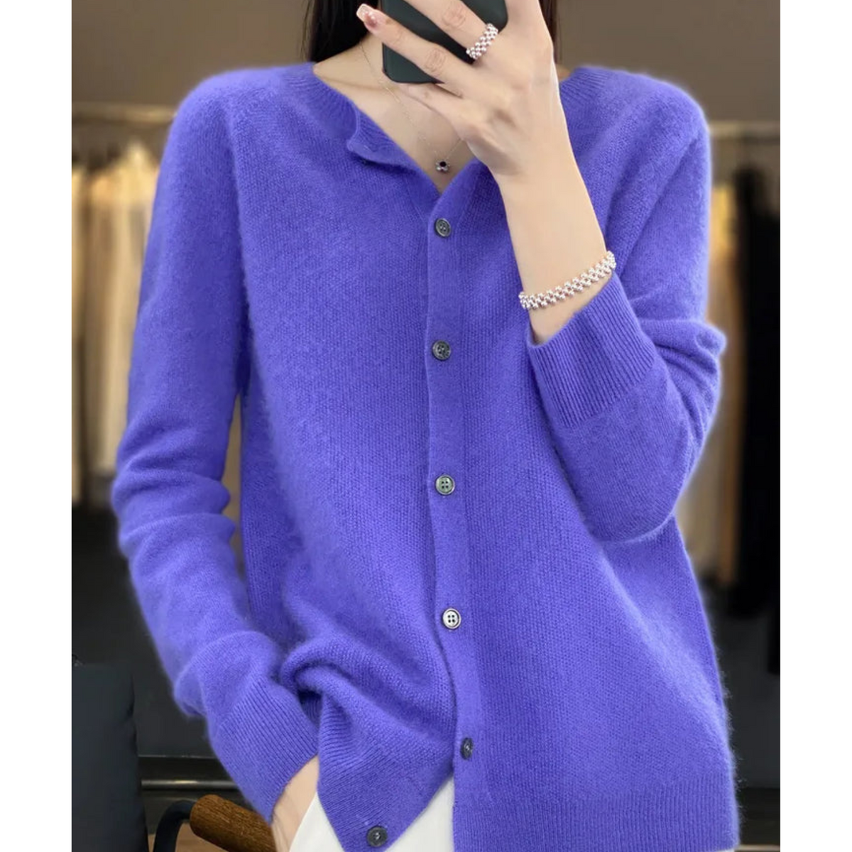 Chic Und Stil | Cashmere Cardigan for Women
