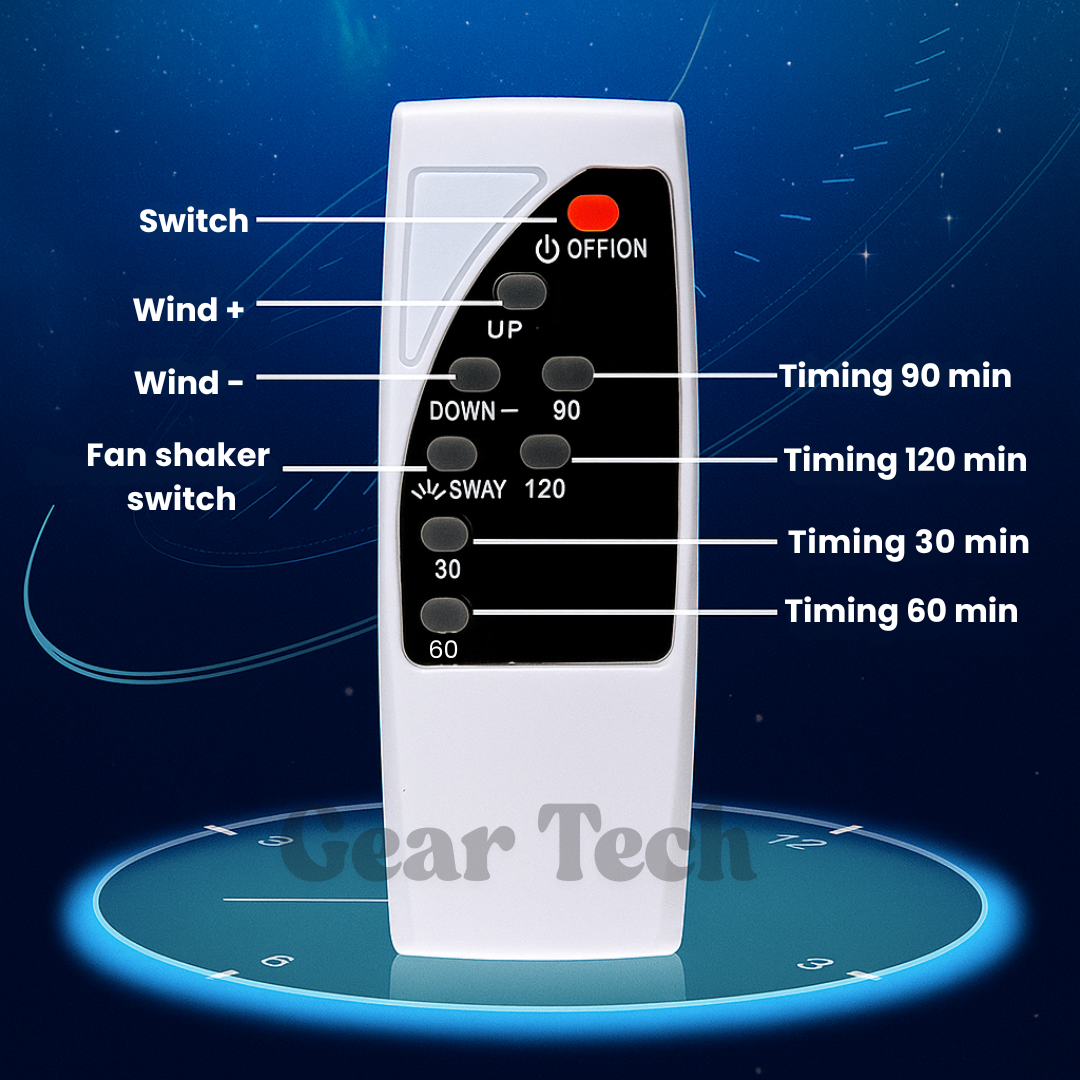 Safe & Stylish Bladeless Fan for Home Comfort