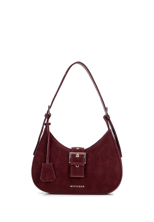 CHITHELABEL - Bordeaux Faux Leather Handbag