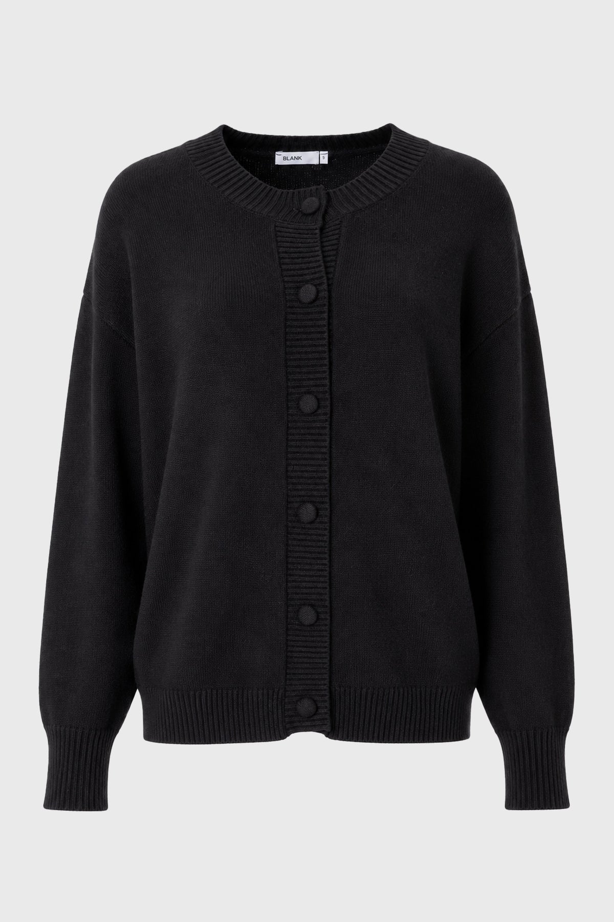 CHITHELABEL - Black Chunky Knit Cardigan