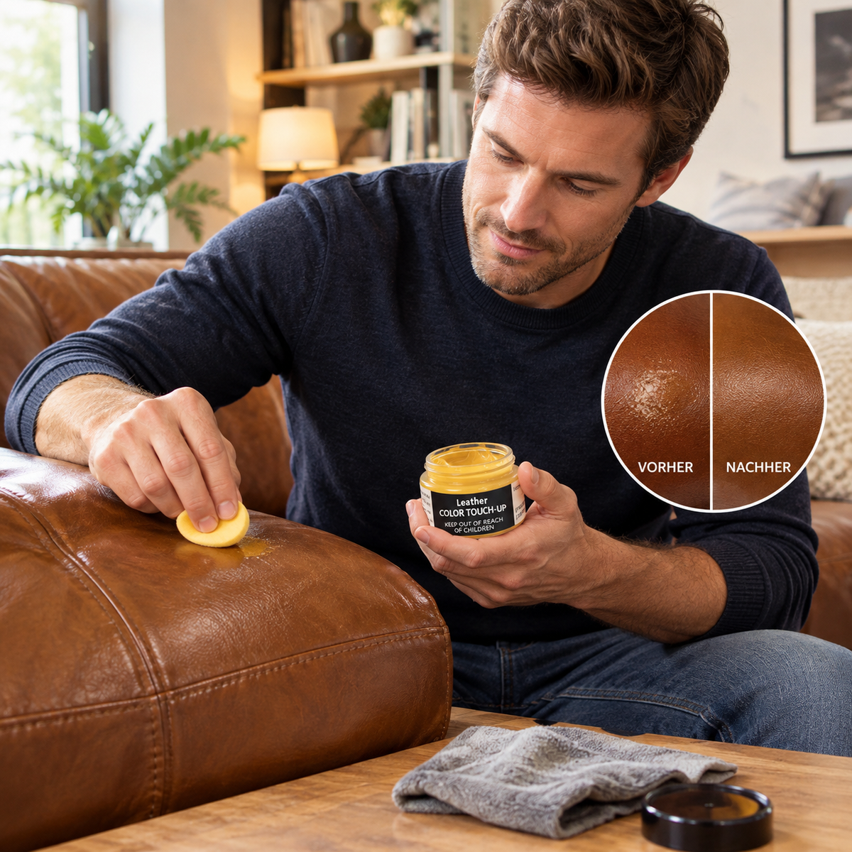 COLOROVA – Leather Repair Paint for Bags, Sofas and Footwear