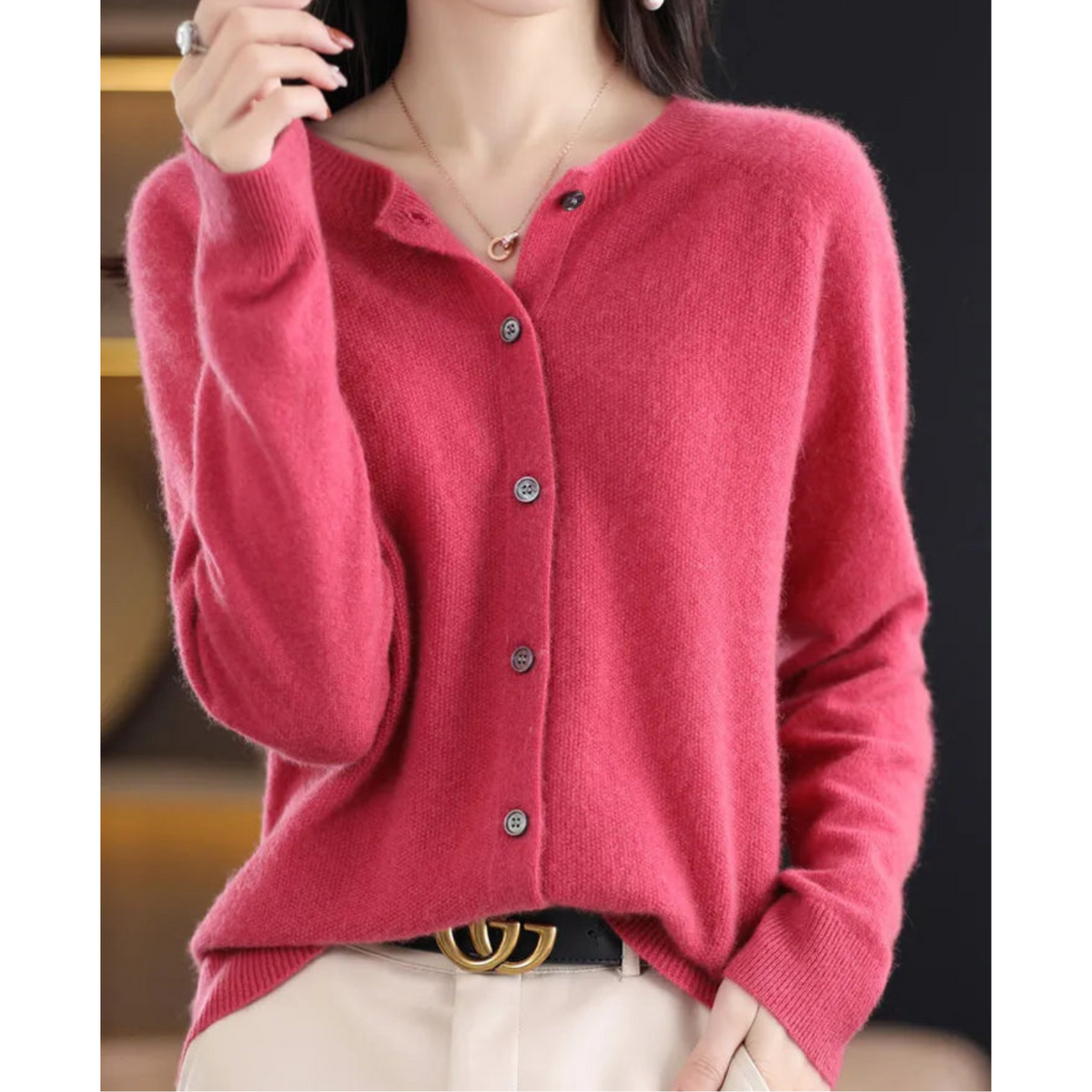 Chic Und Stil | Cashmere Cardigan for Women