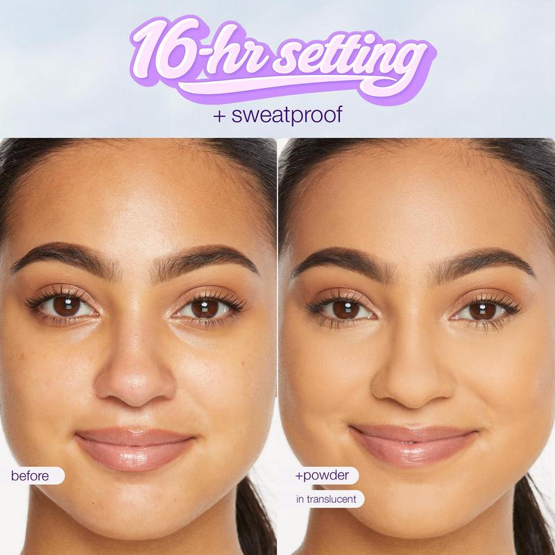 Summer skin essentials - CC color-correcting tinted serum + creaseless setting powder