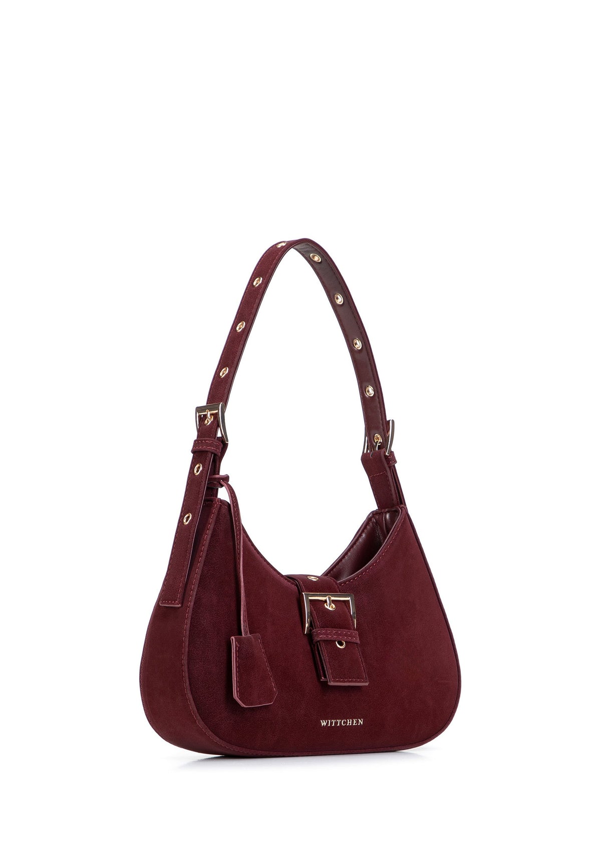 CHITHELABEL - Bordeaux Faux Leather Handbag