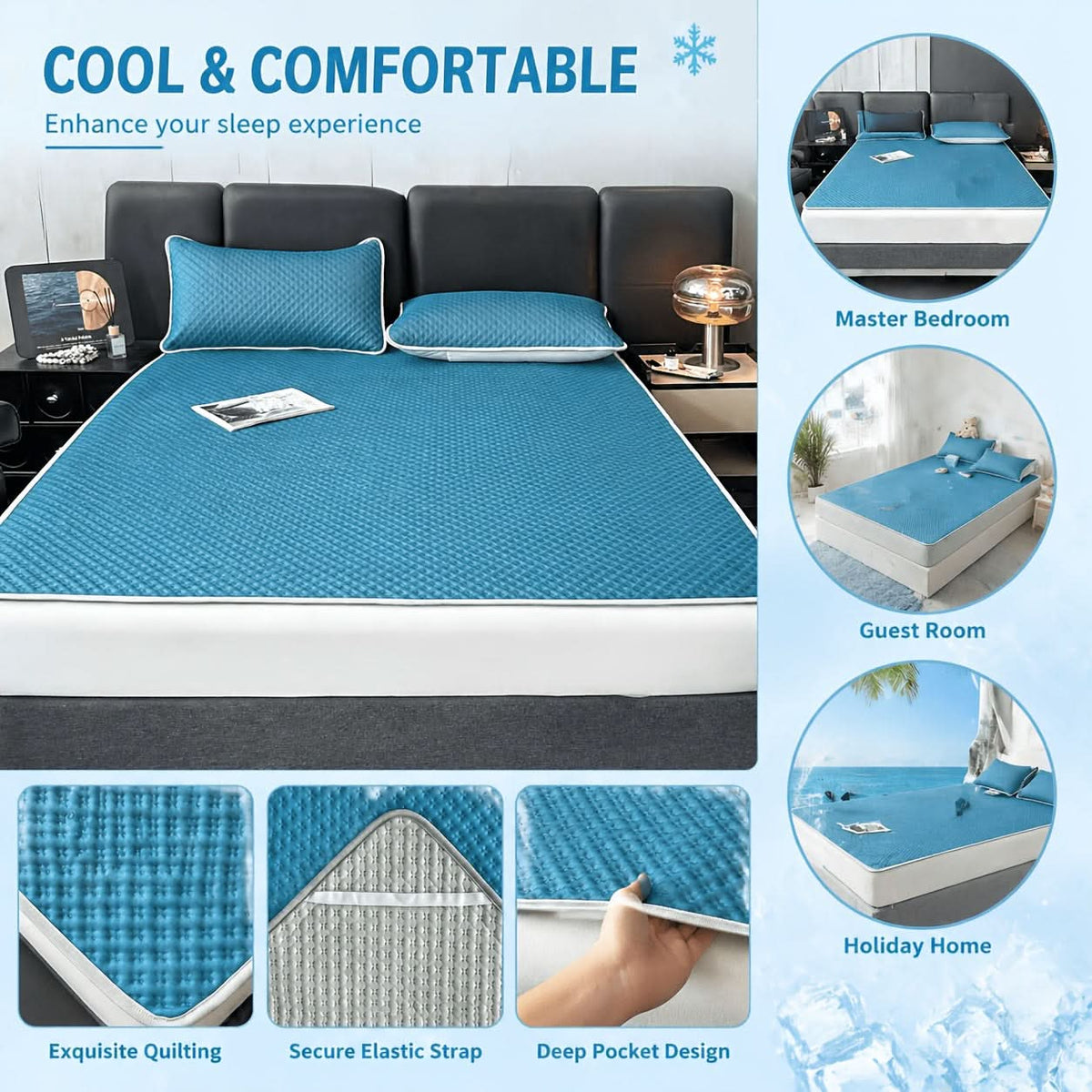 COOLNEST – Foldable Cooling Sleep Mat