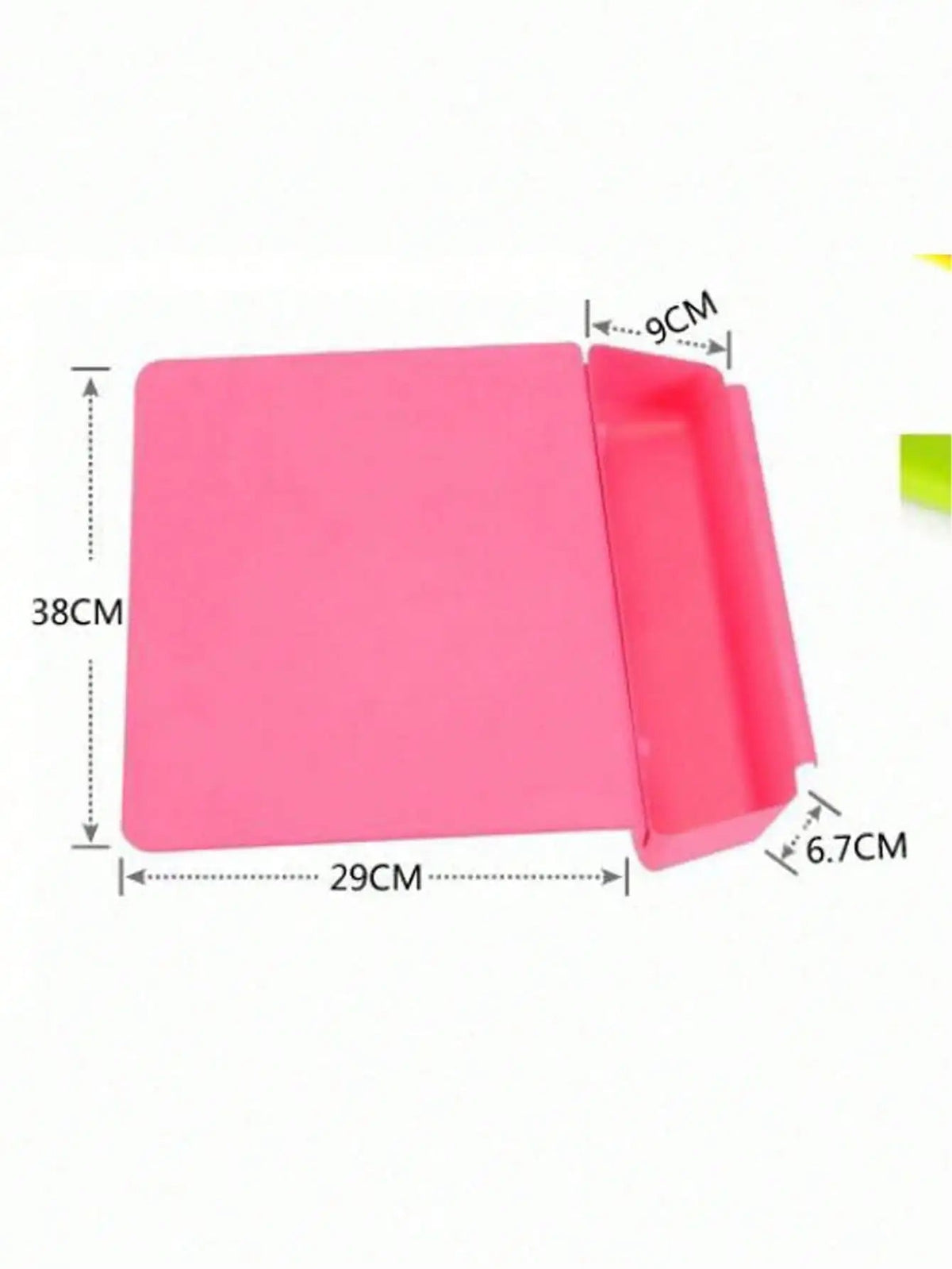 2 in 1 Cutting Board with Container Tray