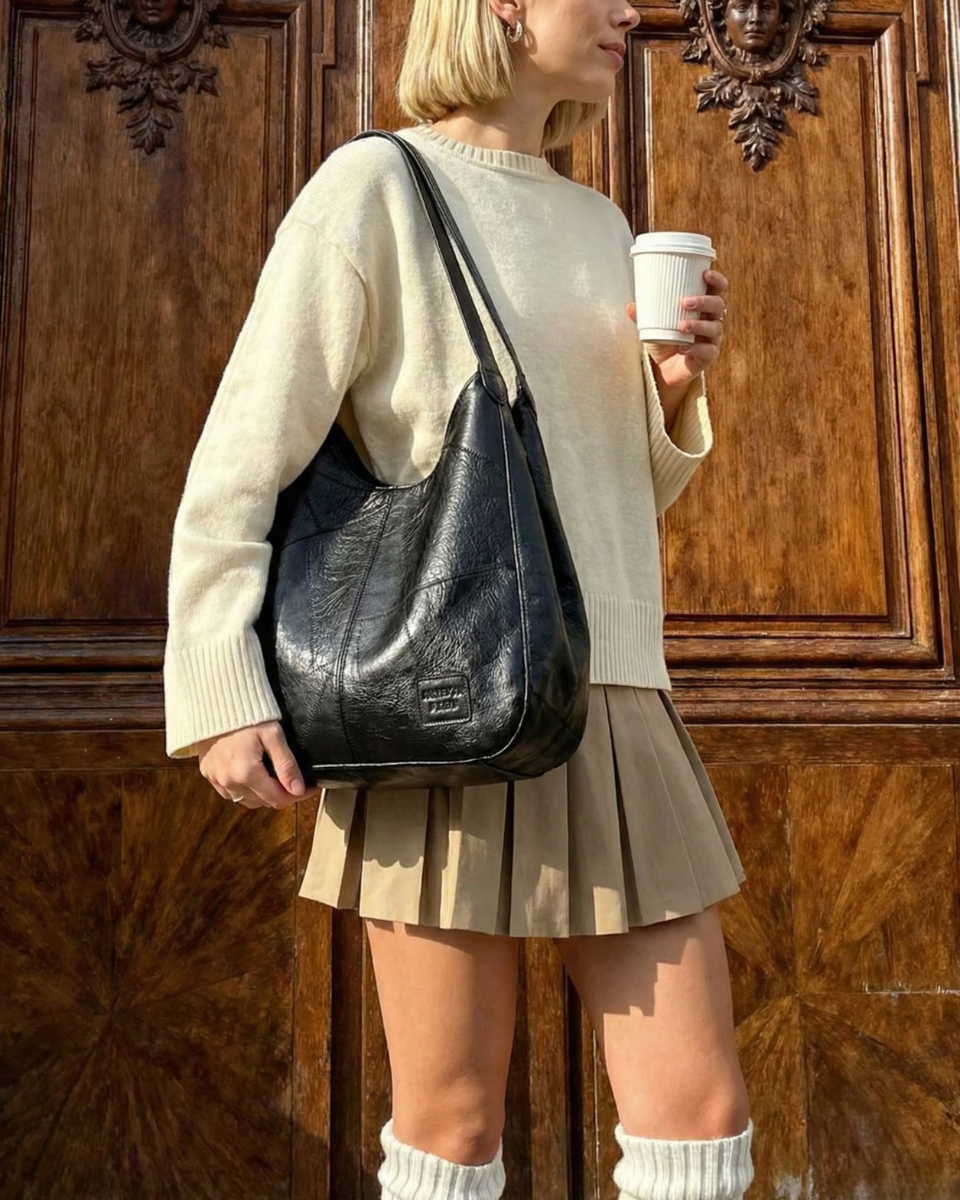 Black work bag women | TRIESTE