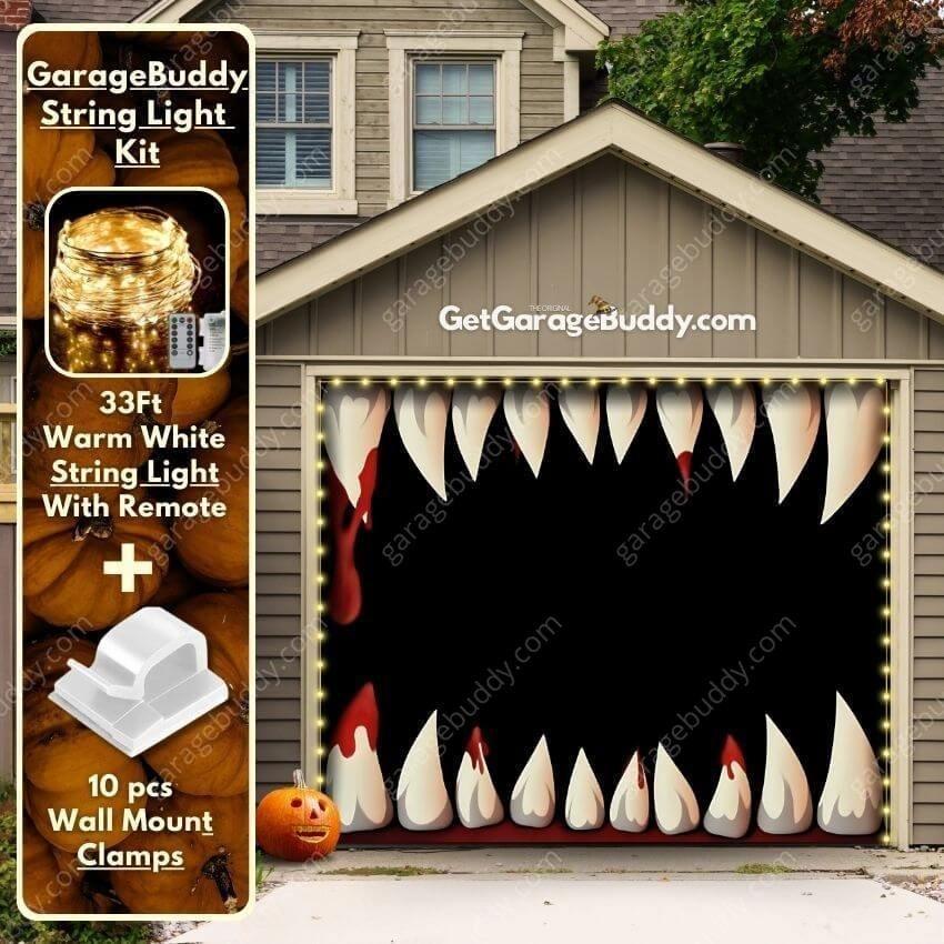 GarageBuddy Halloween Garage Door Covers