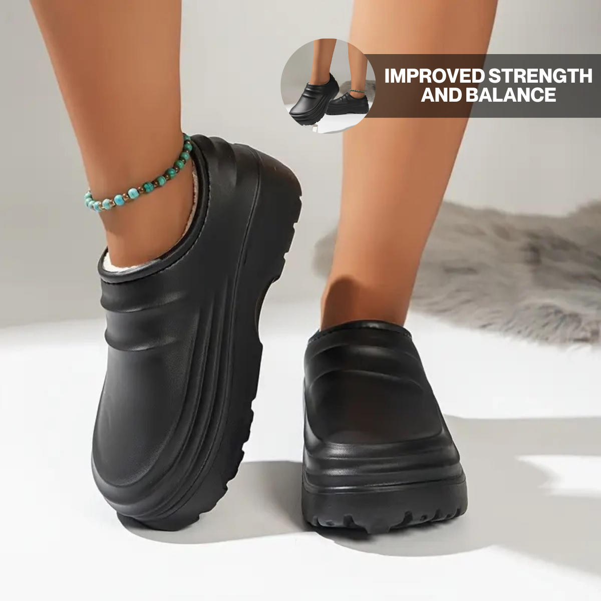 Torrey Fuzzy Non-Slip Comfort Clogs Bundle – Warm Set