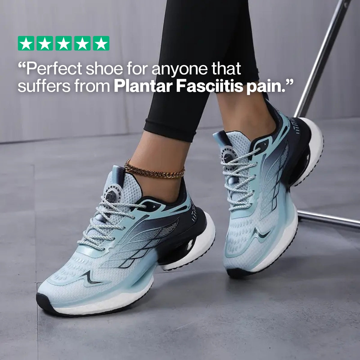 Aerion Hands-Free Supportive Walking Shoes – Casual Comfort Sneakers