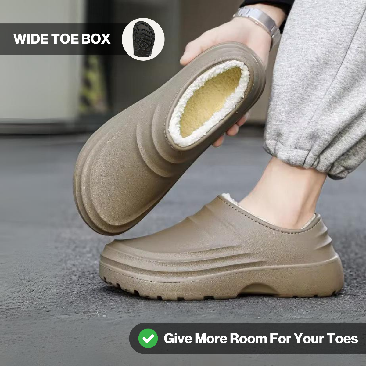 Torrey Fuzzy Non-Slip Comfort Clogs Bundle – Warm Set