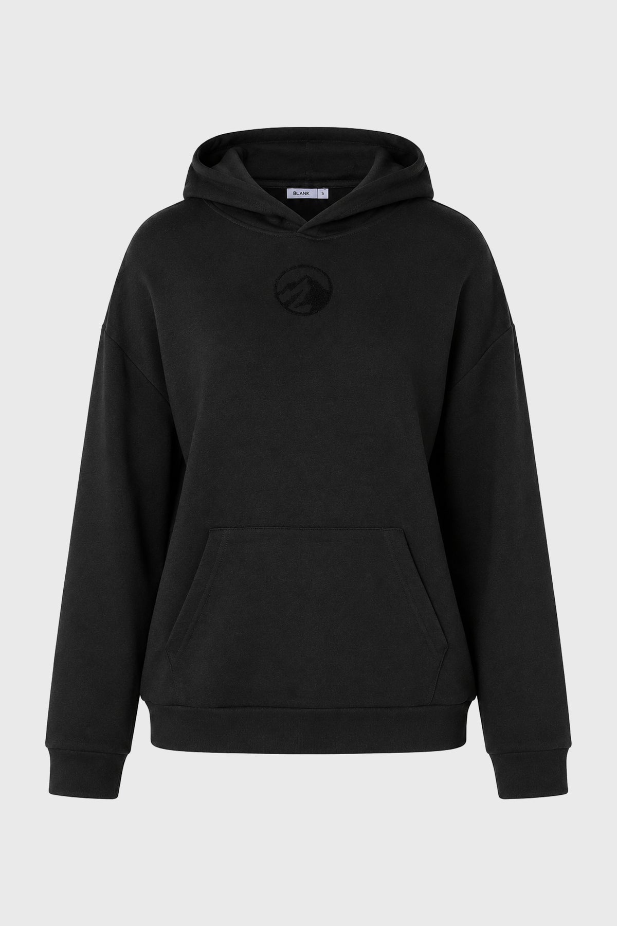 CHITHELABEL - Graphic Scuba Hoodie in Black