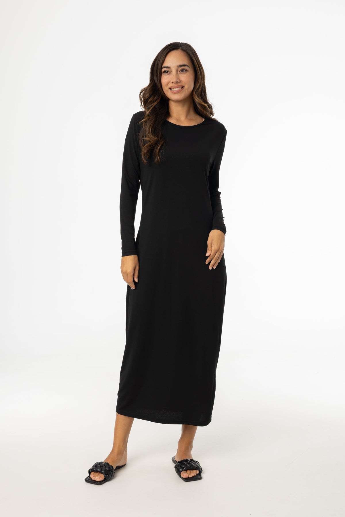 CHITHELABEL - Black Shell Maxi Dress