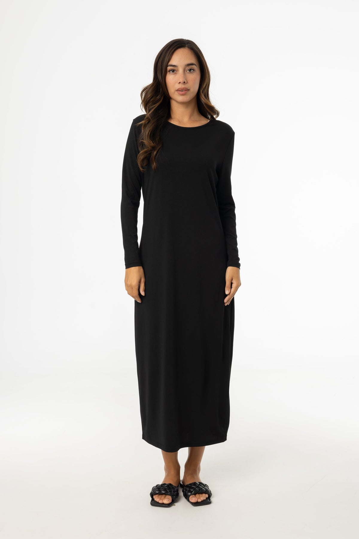 CHITHELABEL - Black Shell Maxi Dress