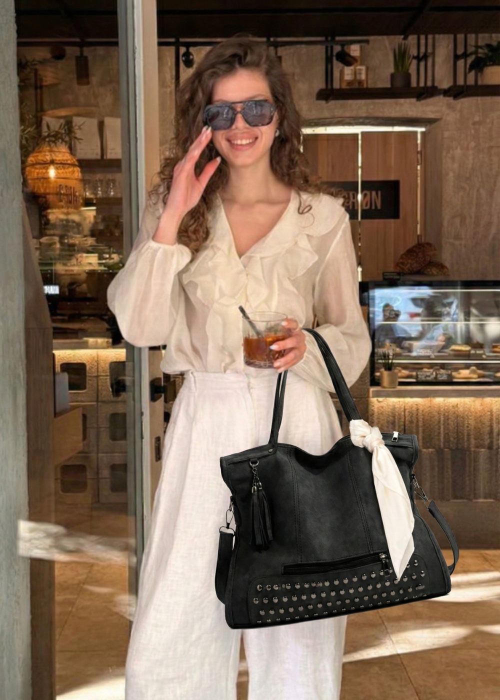 Large black work bag | CATANIA
