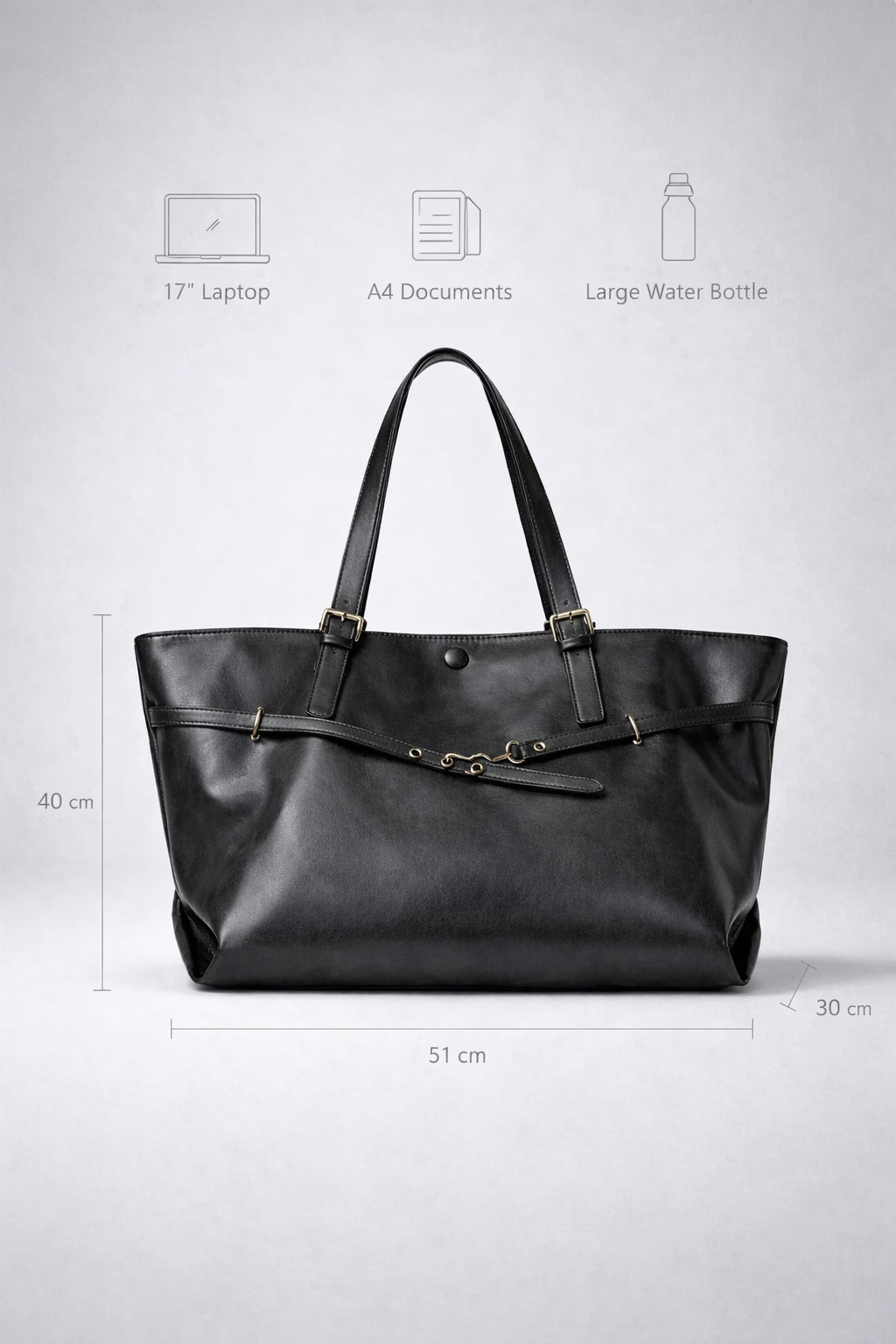 Black tote school bag | FIRENZE