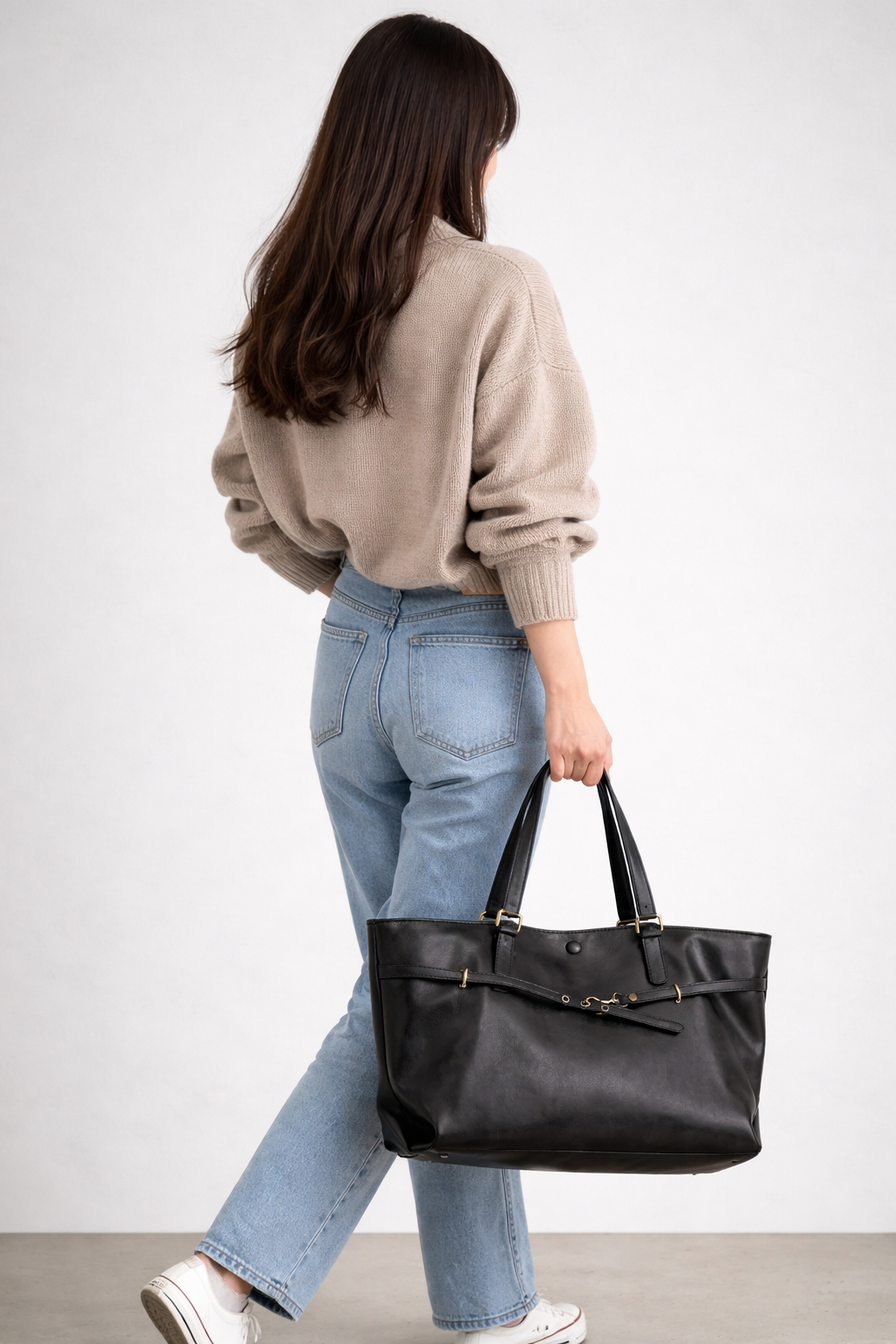 Black tote school bag | FIRENZE