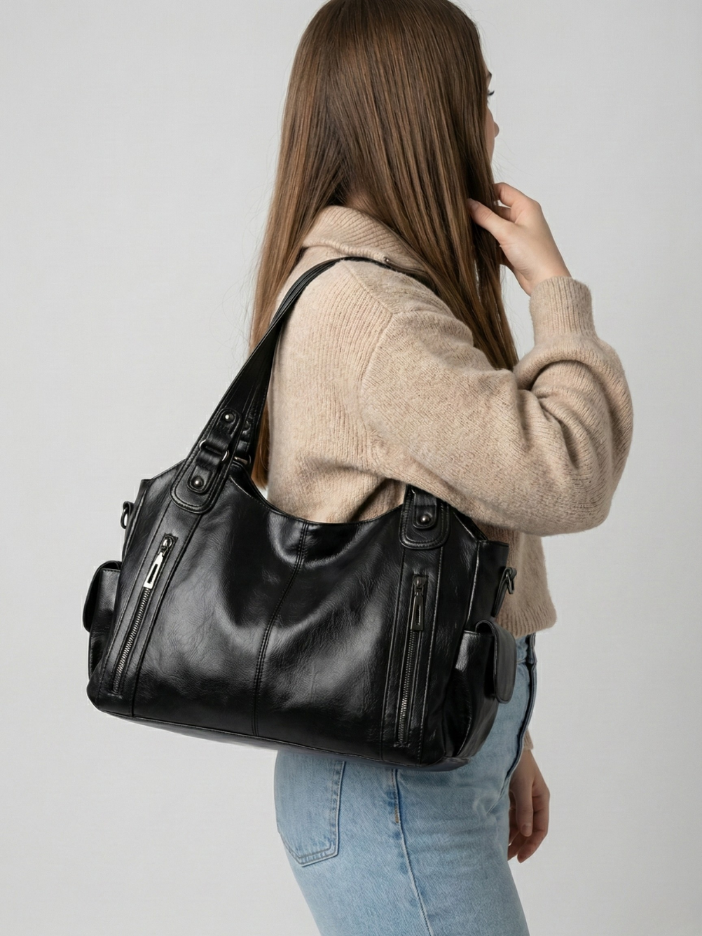 Black university bag | VENEZIA