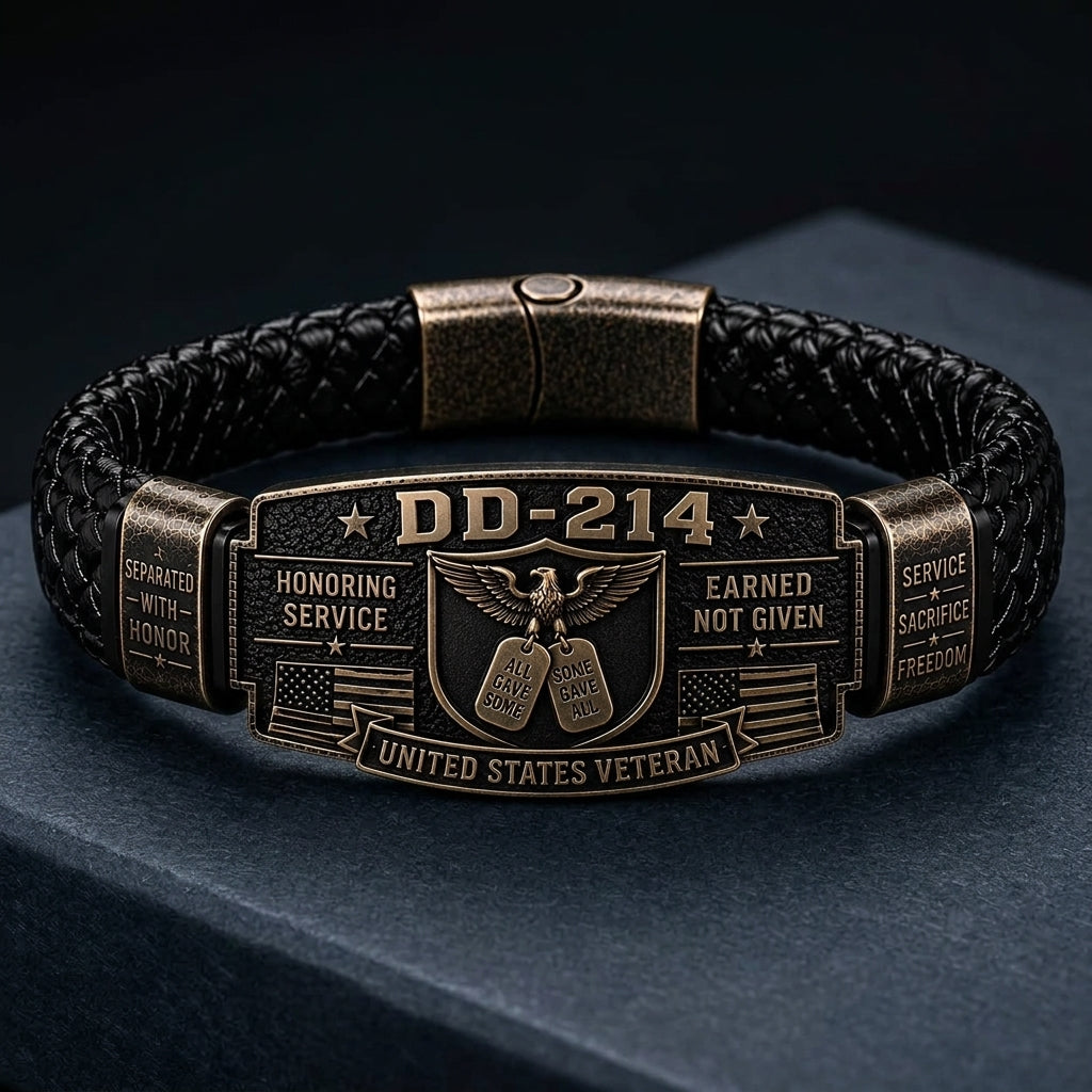 CHITHELABEL - DD-214 Veteran Honour Bracelet