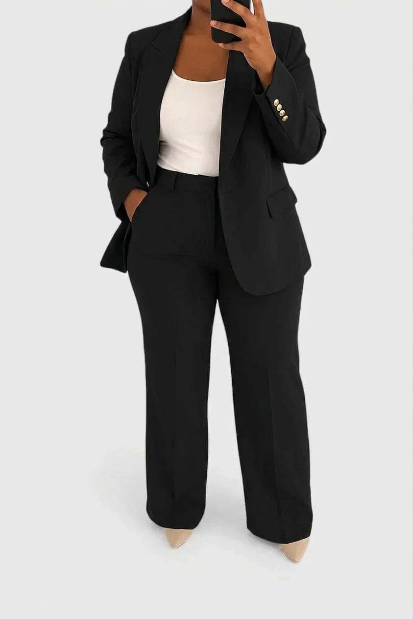 Aisha | Elegant Two-Piece Suit Set