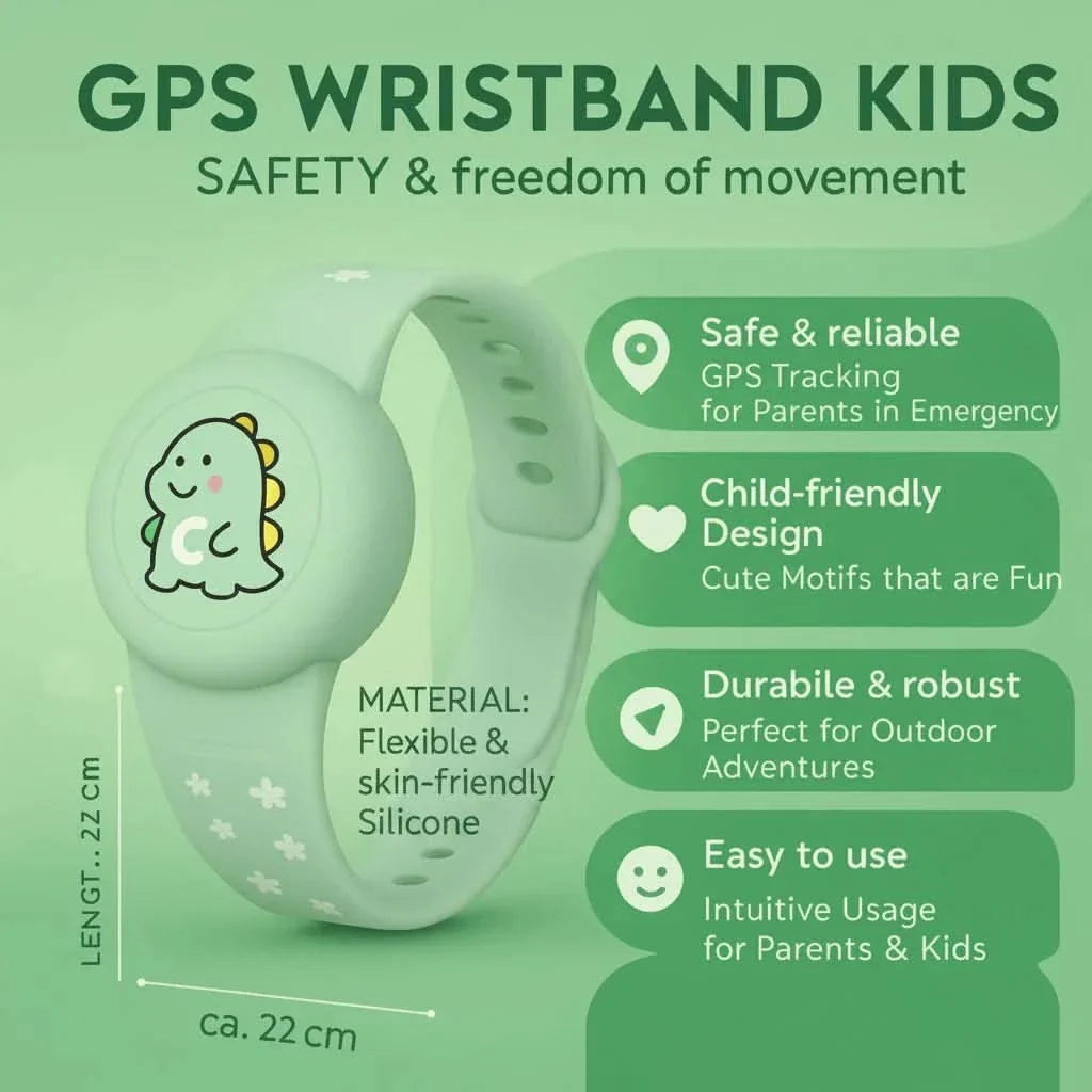 BUDDYSENSE - Kids GPS Wristband