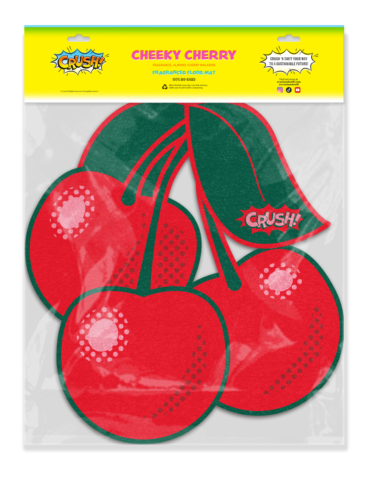 Cheeky Cherry Scented Floor Mat