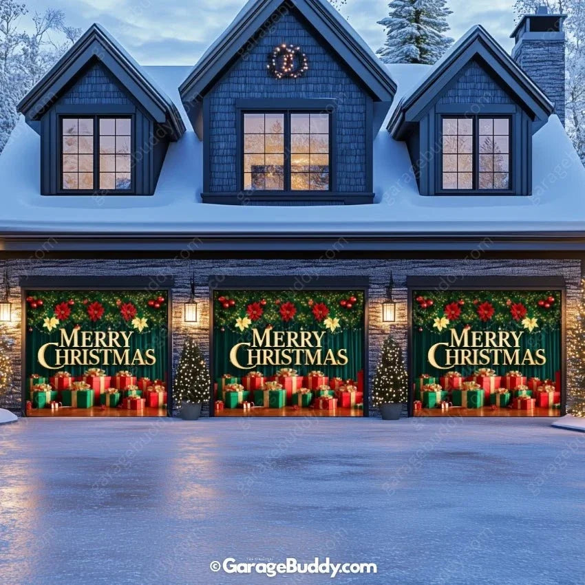 Christmas Joy | Christmas Garage Door Cover