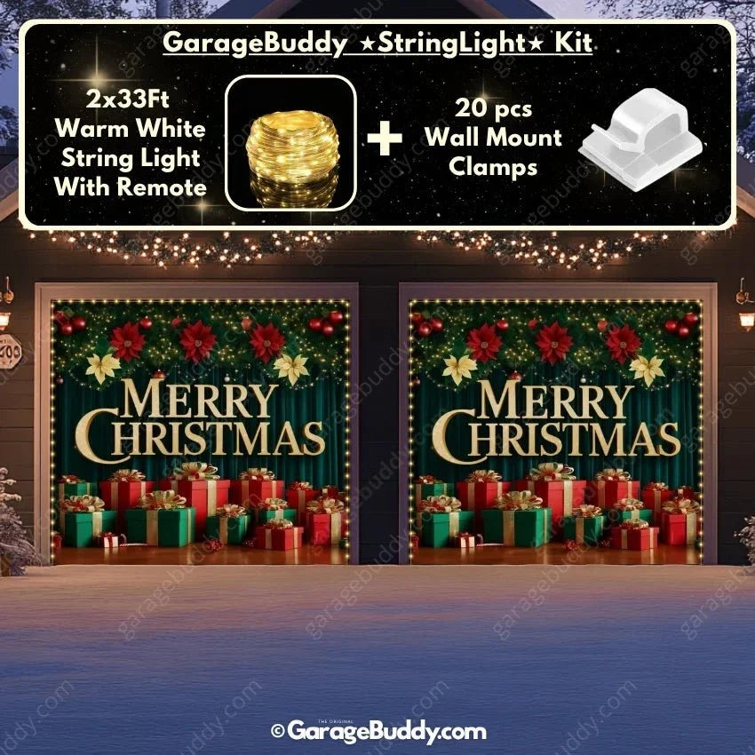 Christmas Joy | Christmas Garage Door Cover