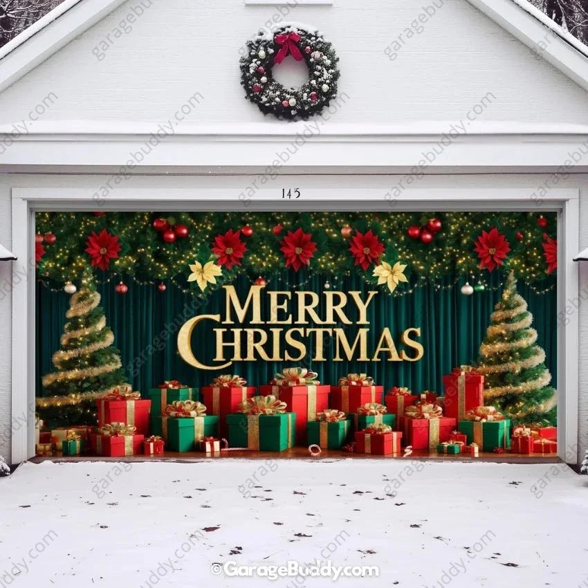 Christmas Joy | Christmas Garage Door Cover
