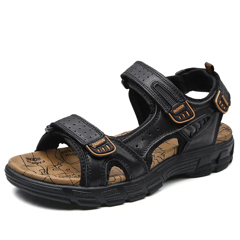 Clark | Men’s Ergonomic Leather Sandals