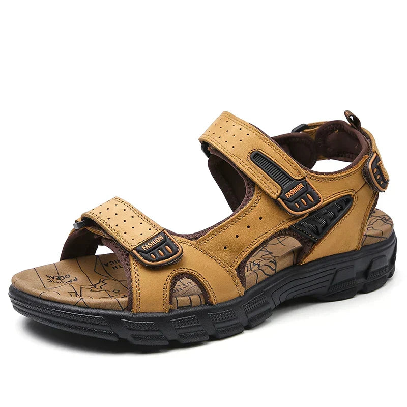 Clark | Men’s Ergonomic Leather Sandals