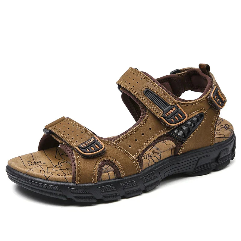 Clark | Men’s Ergonomic Leather Sandals