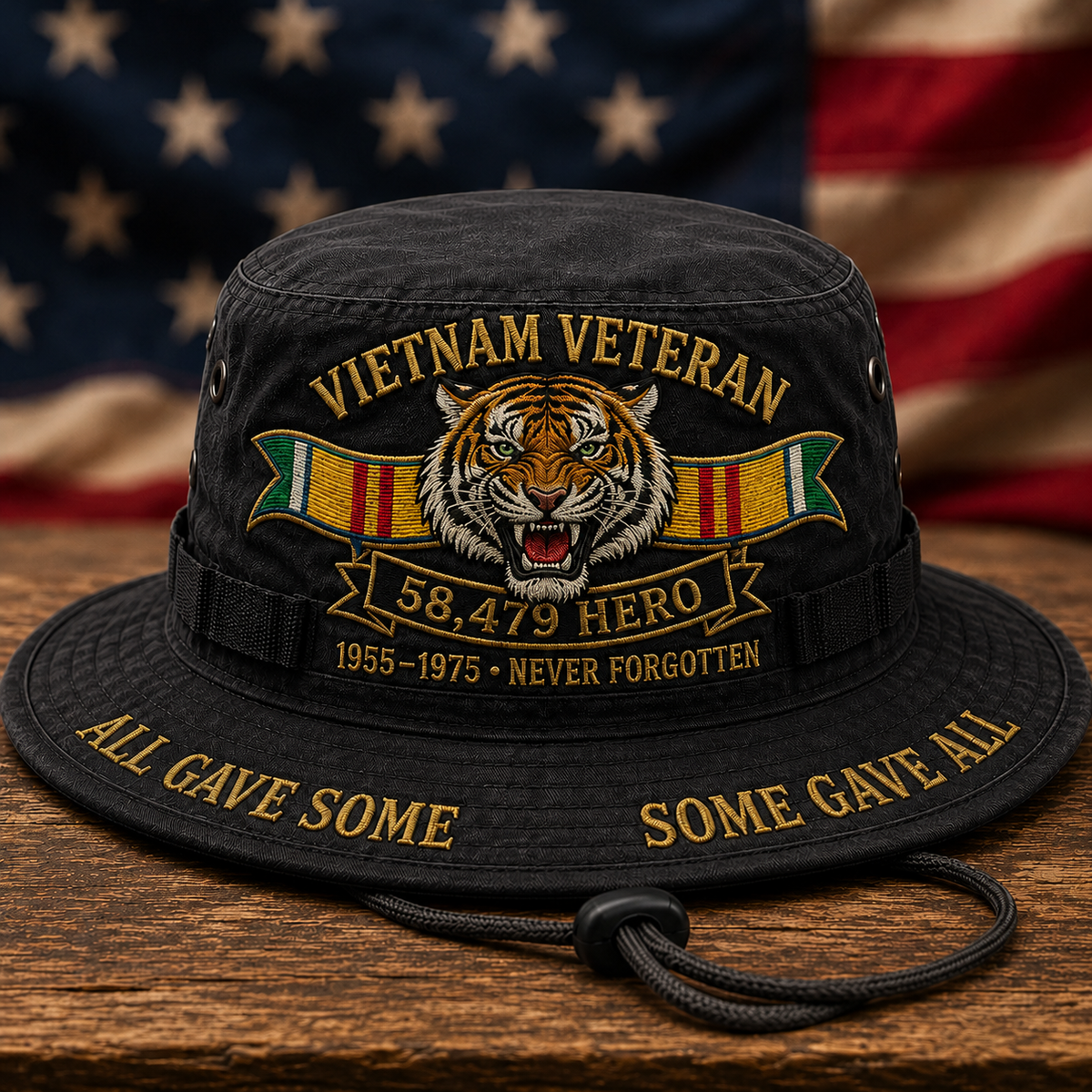 Vietnam Veteran 58,479 Hero Boonie Hat