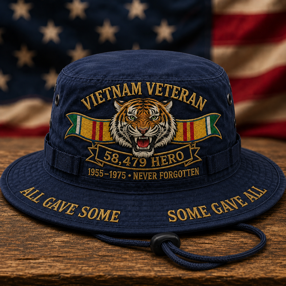 Vietnam Veteran 58,479 Hero Boonie Hat