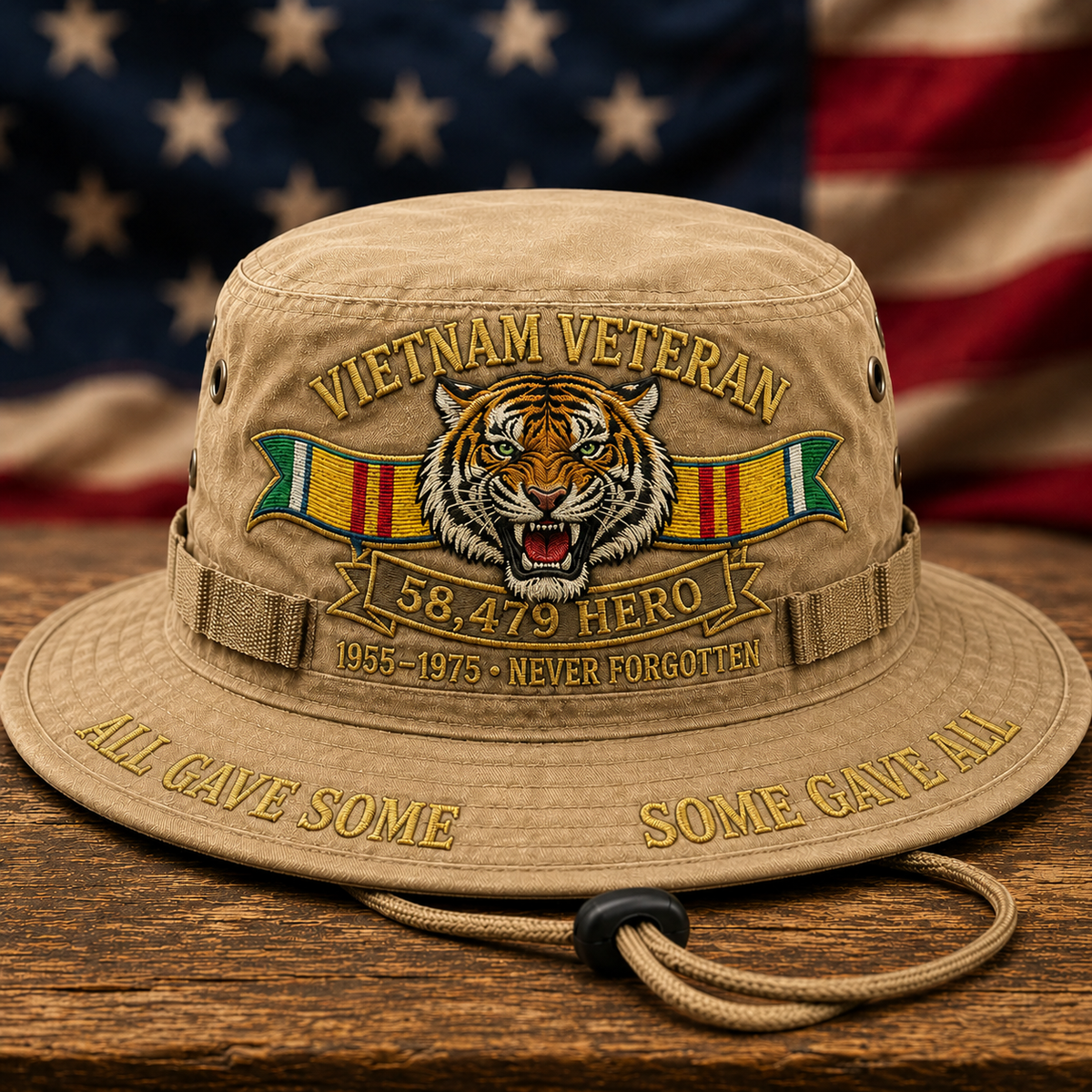 Vietnam Veteran 58,479 Hero Boonie Hat