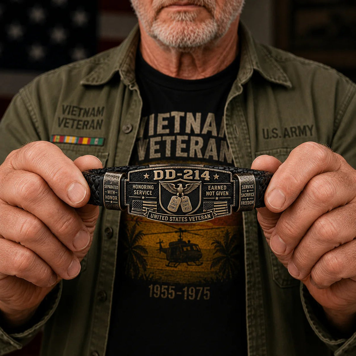 CHITHELABEL - DD-214 Veteran Honour Bracelet