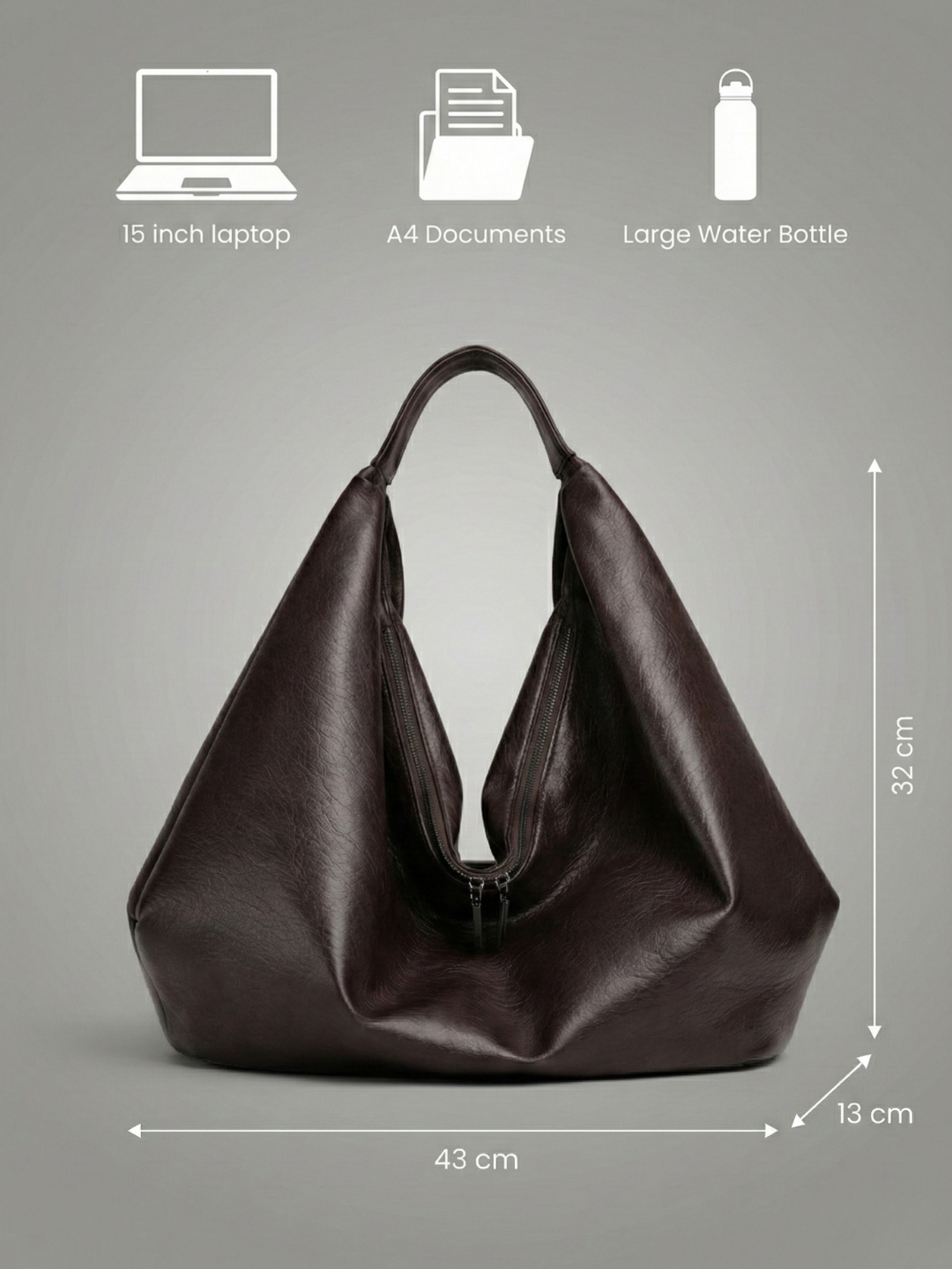 Large Everyday Hobo bag | Ancona